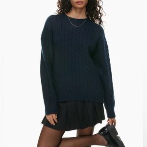 Sunday Best Navy Peggy Sweater
